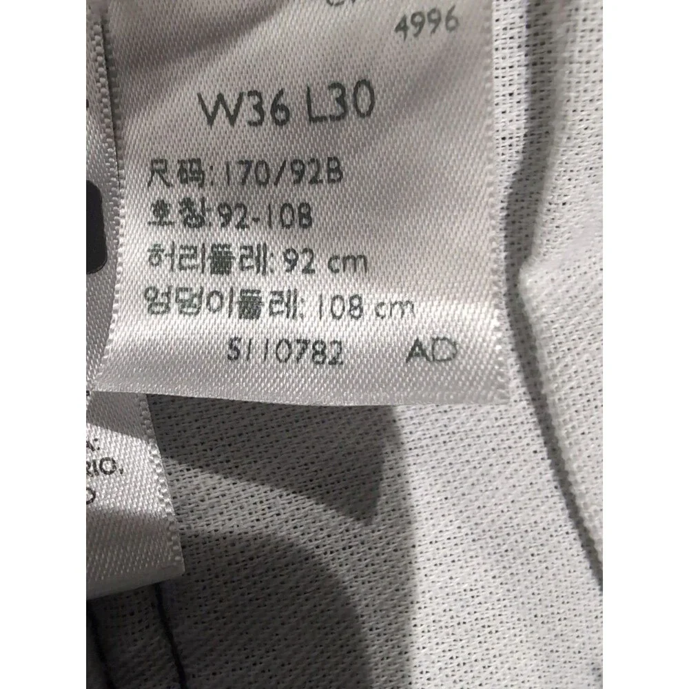 LEVI'S 505 MEN'S SIZE 36X30 BLACK LABEL BLACK JEANS STRAIGHT STRETCH EUC